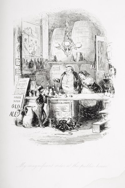 A magnificent order at the public house, illustration from 
